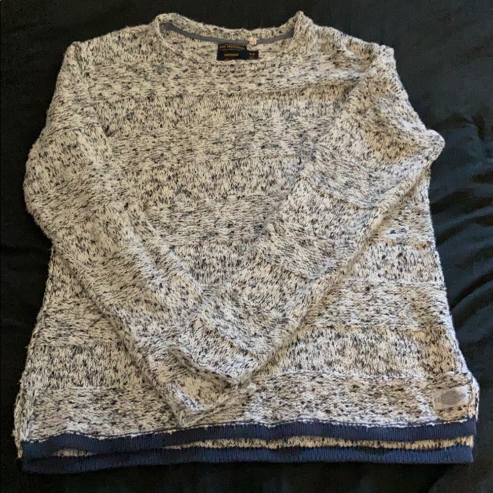 Gray and Navy men’s sweater
